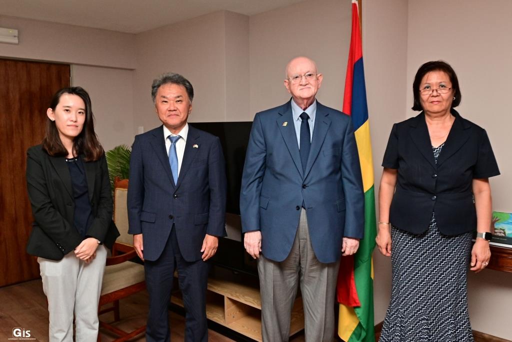 Mauritius and Japan reaffirm commitment to environmental cooperation